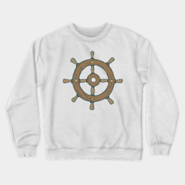 Marine Journey Crewneck Sweatshirt by deepfuze